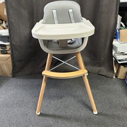 Slightly Used * Wooden High Chair 