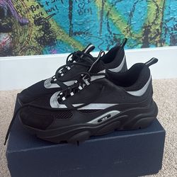 dior b22 black sneakers