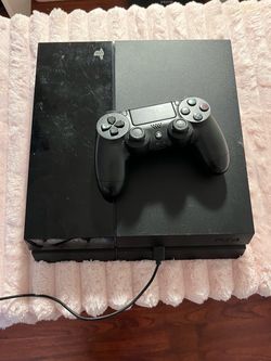 PS4 and controller