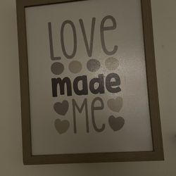Baby Frame Decor