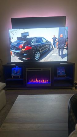 Electric fireplace/ tv stand