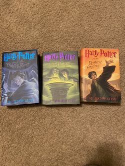 Hardcover Harry Potter Books 5-7 All Or Individual