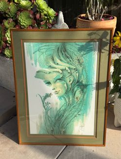 Framed Art - Francis De Lassus Saint Painting