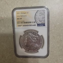 2021 100th Anniversary Morgan Silver Dollar 