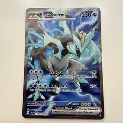 Pokemon TCG Black Kyurem EX 218/191 SV08 Surging Sparks Ultra Rare Holo