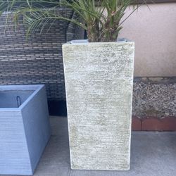 Brand New Patio Ceramic Pot In Box  Plant Not Included