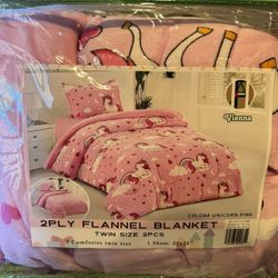 Girls Twin Size Blanket 