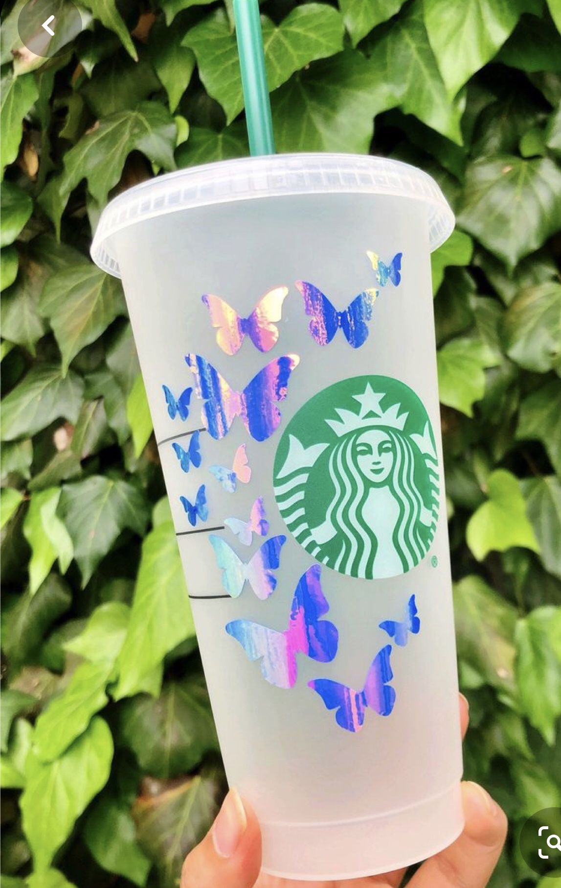 Butterfly customized Starbucks cup for Sale in Arlington, TX - OfferUp