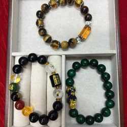 Tiger Eye And Jade Pixui