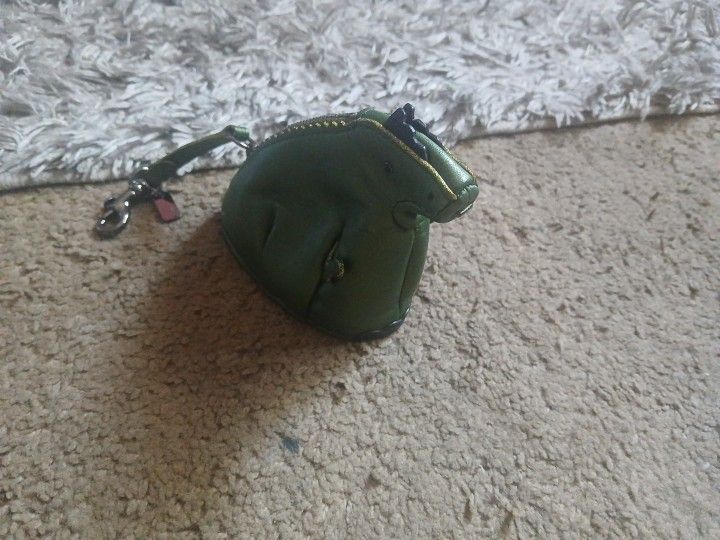 COACH Green Rexy Leather