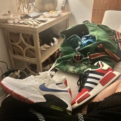 Adidas And Nikes Size 10 1/2 Lightly Used