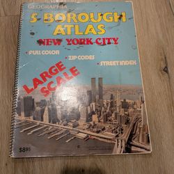 Vintage 5 Borough Atlas