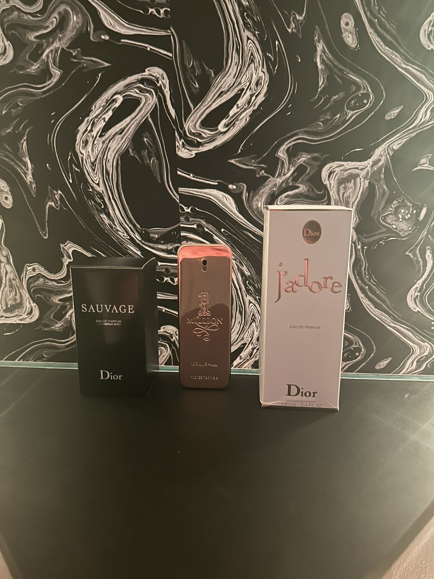 Dior Sauvage + Christian Dior J’adore + Paco Rabanne 1 Million | Authentic 100ml Each