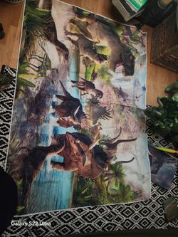 dinosaur jurassic park banner
