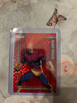 Cyclops 2/5 x-fractor topps chrome marvel 2026