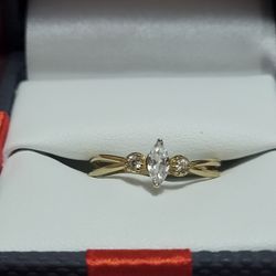 10K gold ring