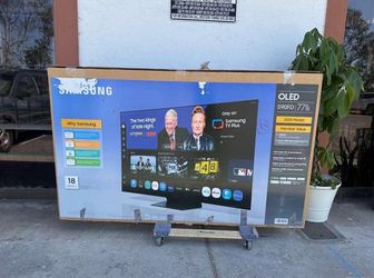77” Samsung smart 4k oled hdr tv