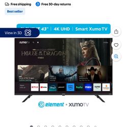 43 Inch Roku Smart Tv 