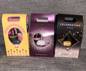 Bath & body works gift sets 3 for $35