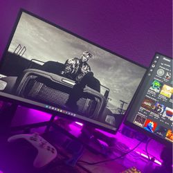Whole Gaming Setup (both Monitors And Pc Bundle)