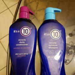 ITS A 10 SHAMPOO AND CONDITIONER