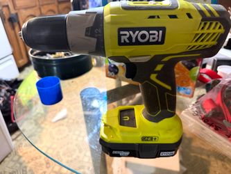 Ryobi drill and battery