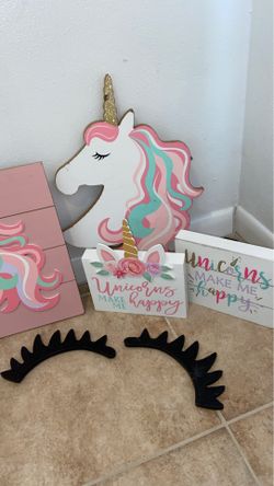 Unicorn room decor obo