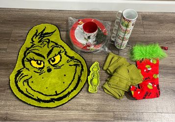 Grinch holiday decor
