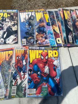 Wizard Comics Magazine Lot 1990s Issues