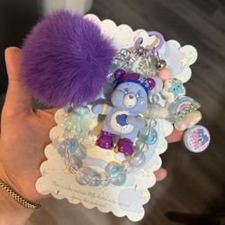 Care Bear keychains 💜 Grumpy Bear Care Bear