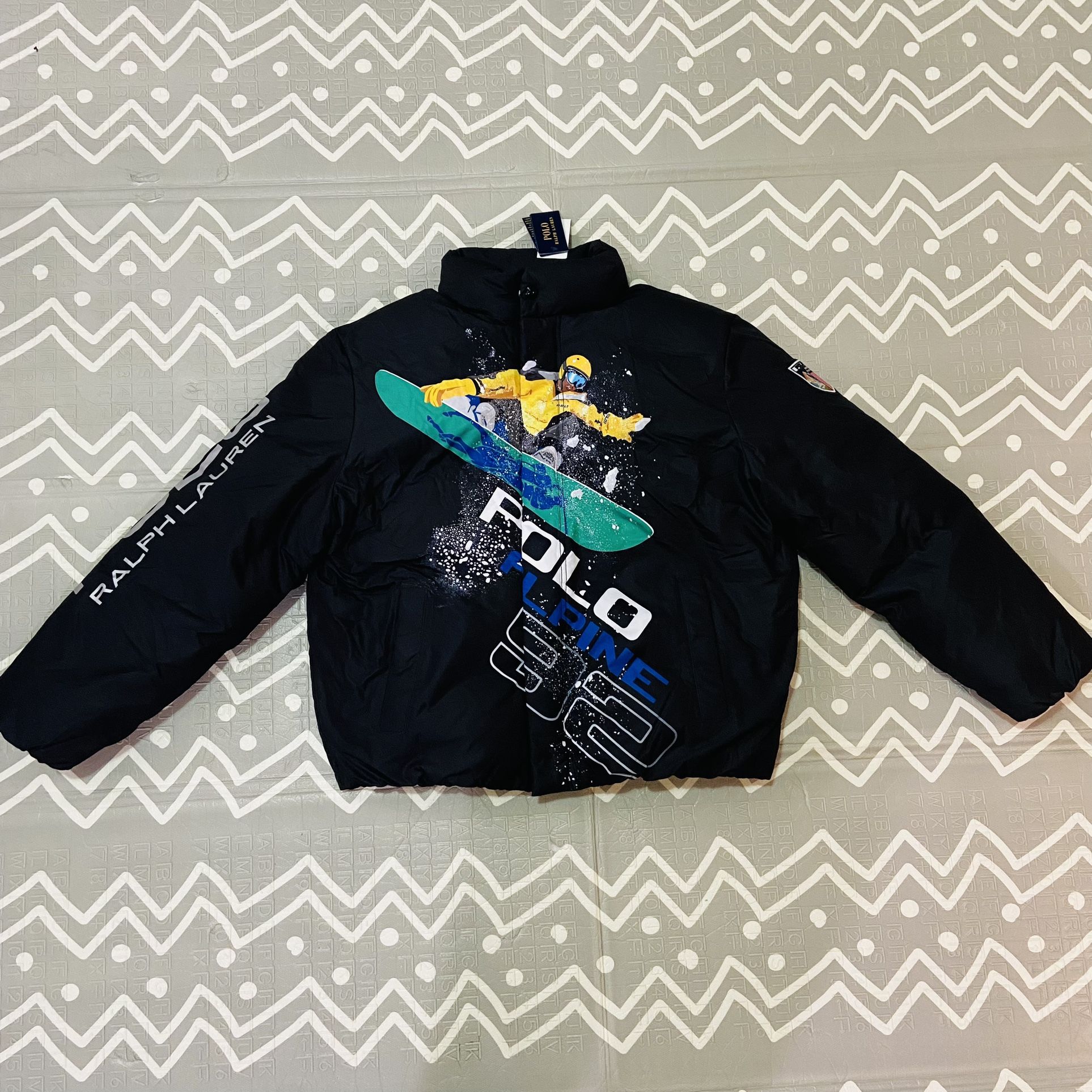 Polo Ralph Lauren graphic ski 92 winter jacket coat parka 