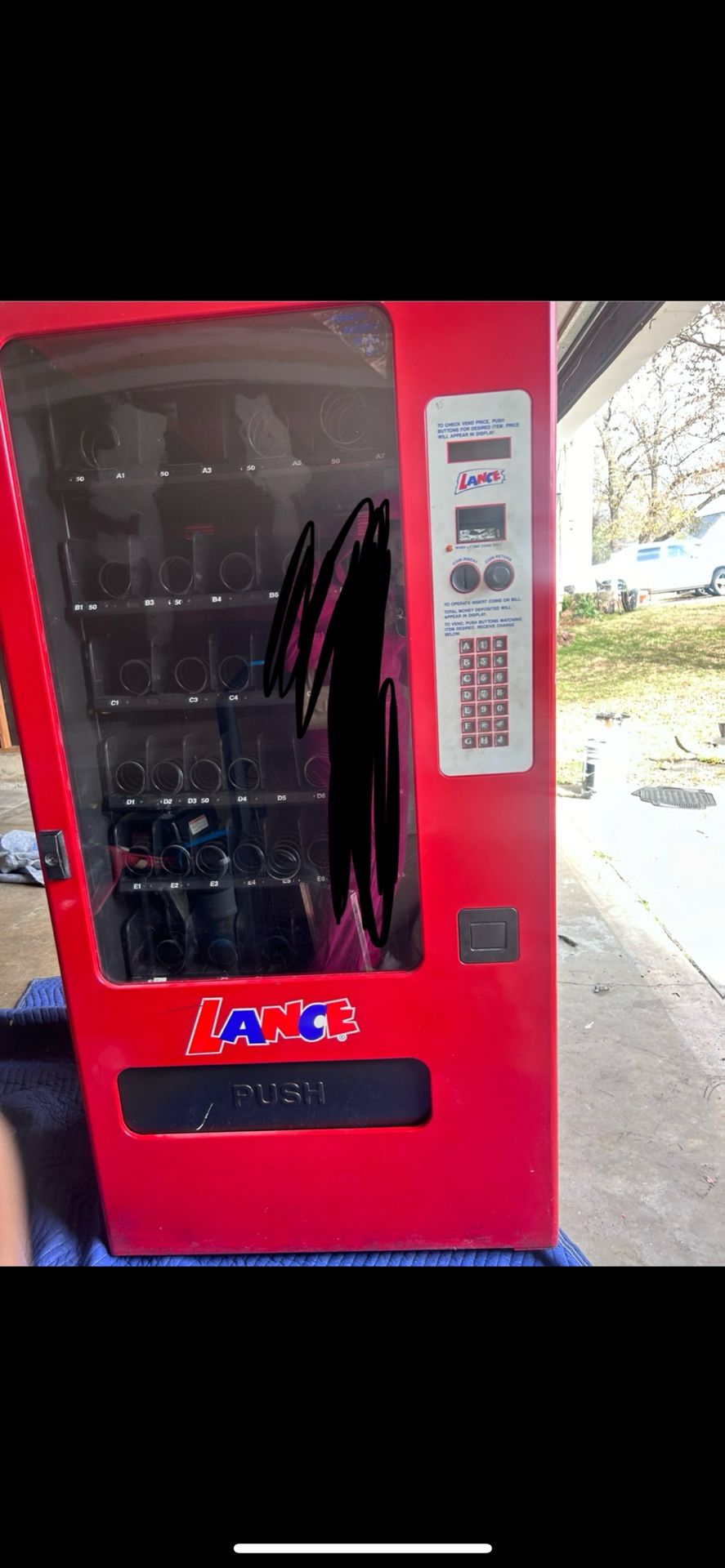 Lance Vending Machine