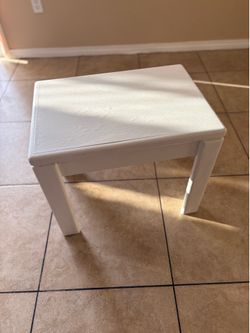 Side table 24x19 inches $5