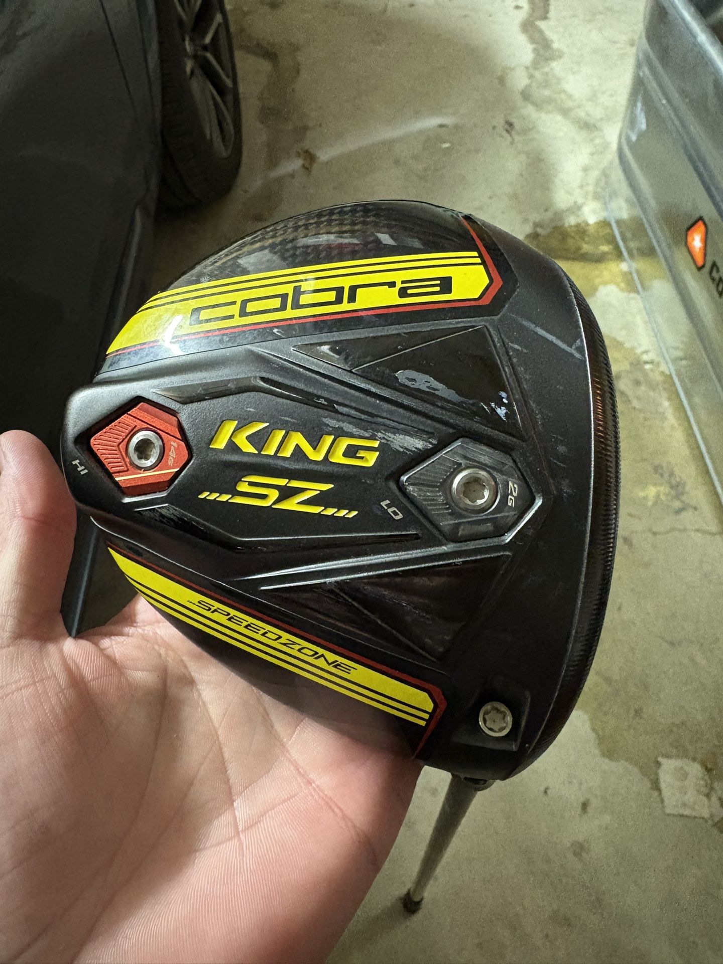 Cobra Speed Zone 10.5 Driver With Hazardous Stiff Shaft