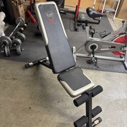 Cap Adjustable Weight Exercise Bench