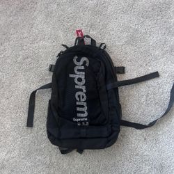 Black Supreme Backpack