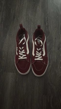 Maroon vans