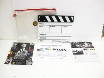 Alan Gordon Black and White Scene Slate
