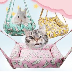 Handmade Durable Cat Swing Bed Small Animal Scratch Free Machine Wash 