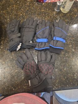 Kids ski/board snow gloves