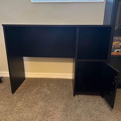 Small Desk With Cabinet