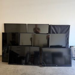 8 LG TVs For Sale 55 inch to 37 inch