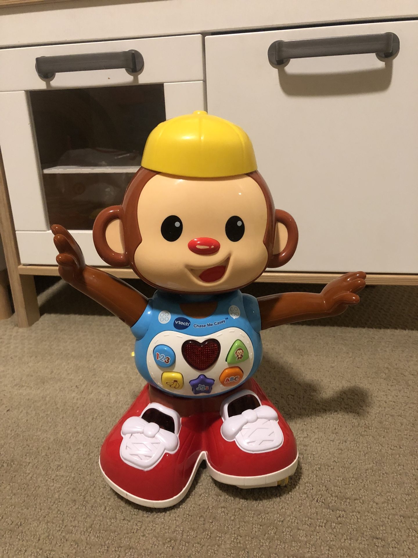 Chase Me Casey Vtech Interactive Monkey Toy