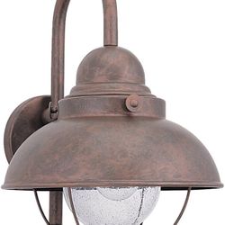 Sea Gull Sebring Wall Lantern, Copper