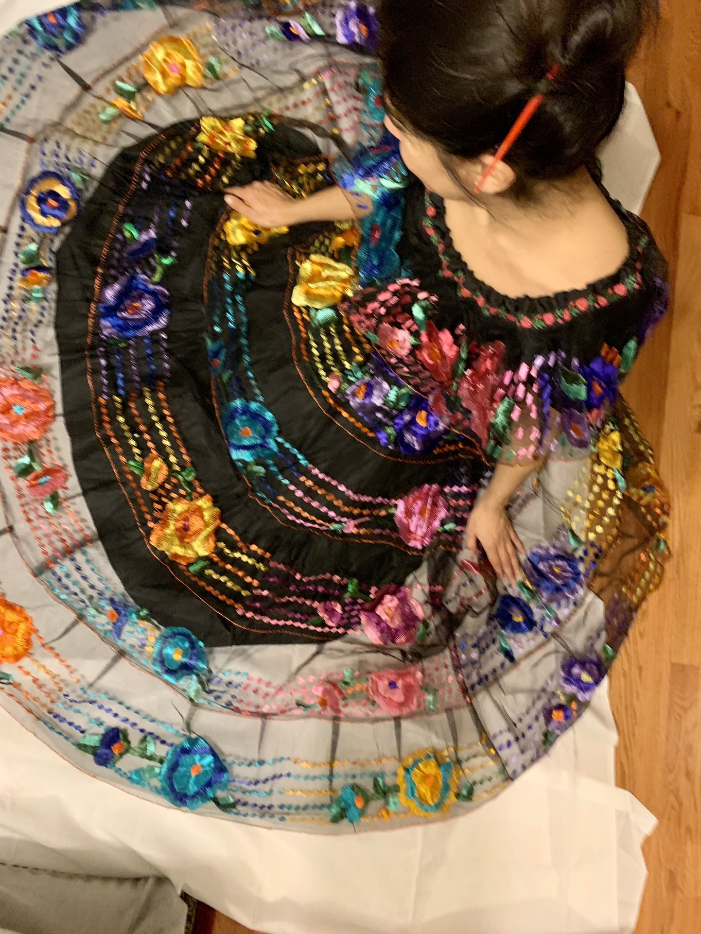 Chiapas Mexican Folklorico Traditional Dress