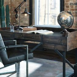 Starmore - Brown - 2 Pc. - Office Desk, Chair