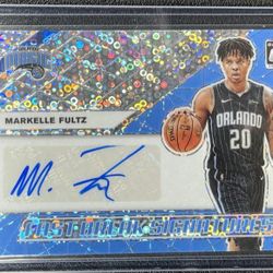 Real Nice Markelle Fultz Rookie Auto Card In MINT CONDITION 