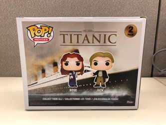 Titanic Rose and Jack Titanic 2 Pack Target Exclusive Funko Pop