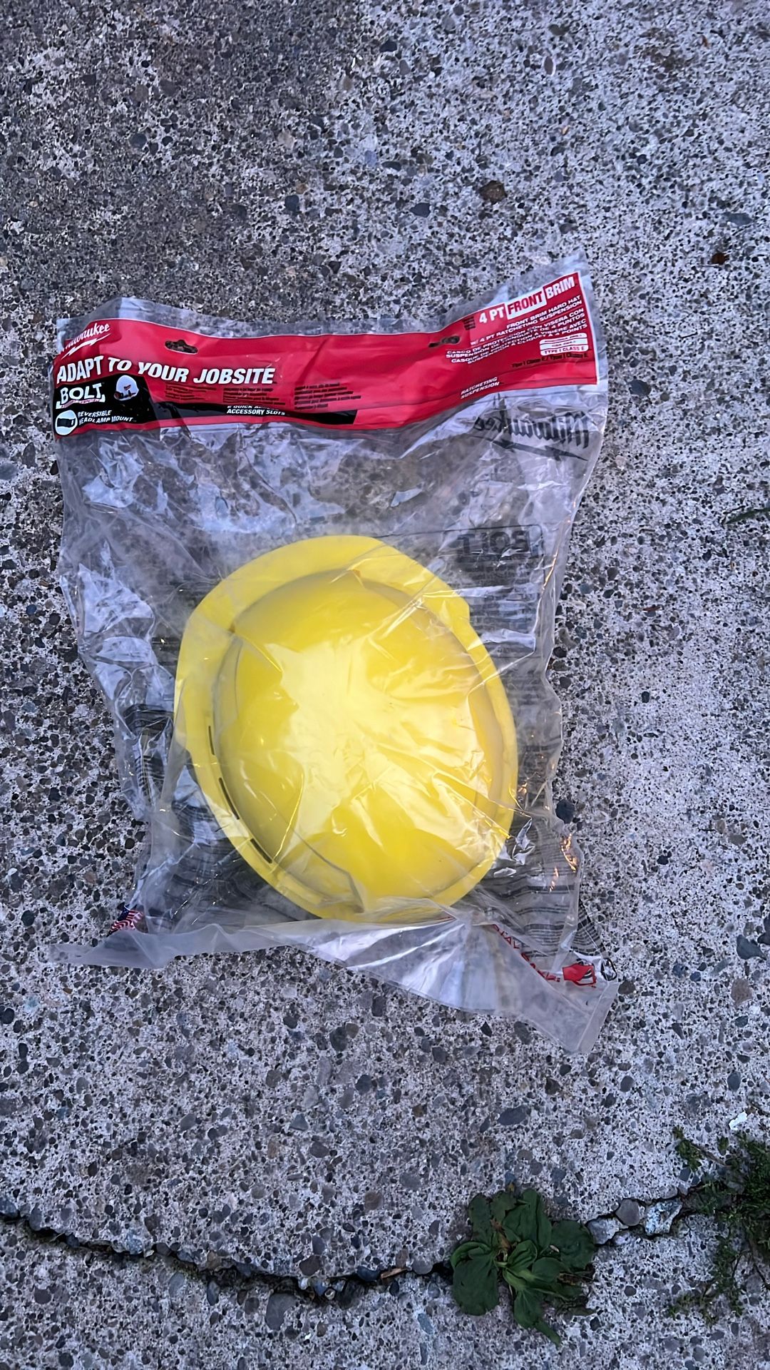 Milwaukee Front Brim Hard hat