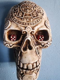 Aztec Skull Decoration $35